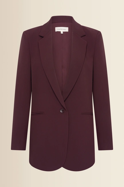 Getailleerde blazer met reverskraag