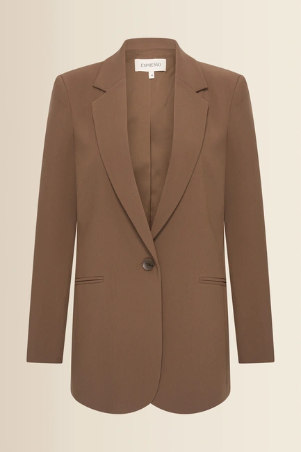 Getailleerde blazer met reverskraag