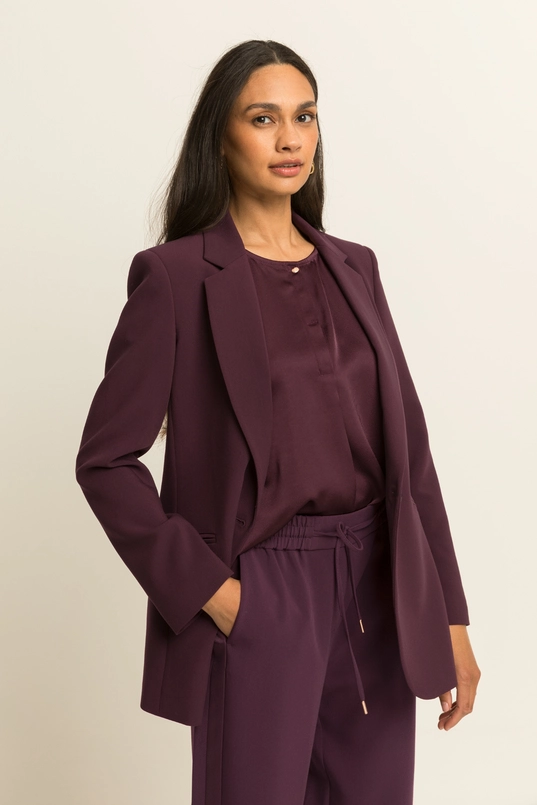Getailleerde blazer met reverskraag
