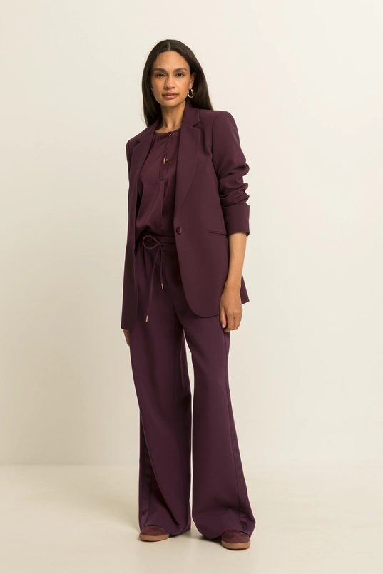Getailleerde blazer met reverskraag