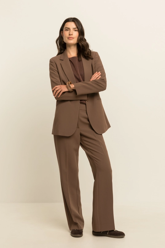 Getailleerde blazer met reverskraag