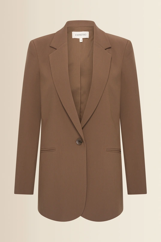 Getailleerde blazer met reverskraag