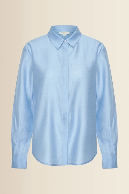 Glanzende blouse