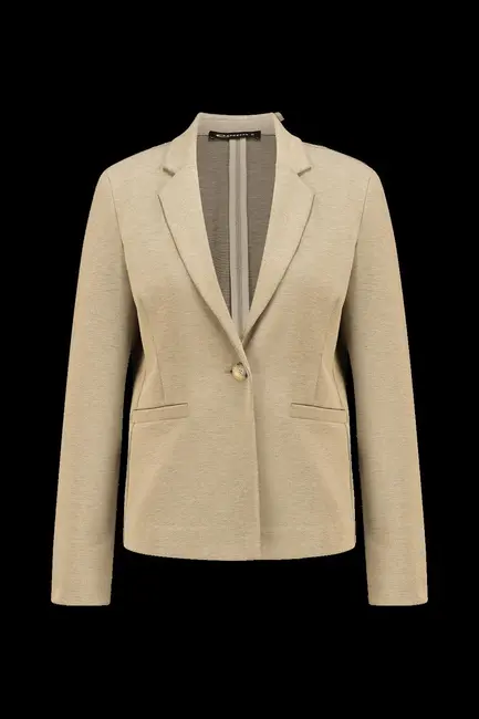 Heavy jersey blazer