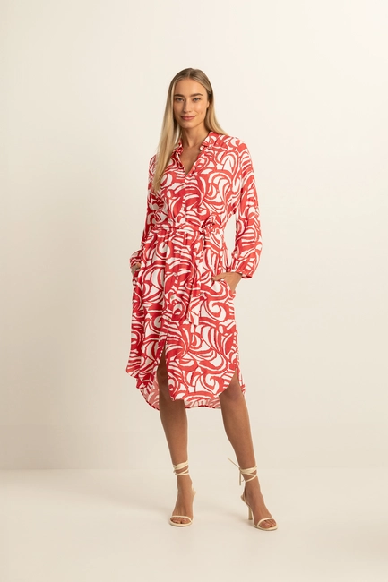 Hemdkleedje met print