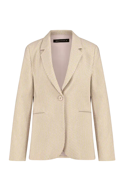 Jacquard blazer