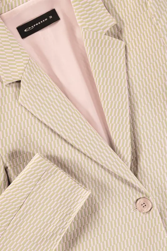 Jacquard blazer