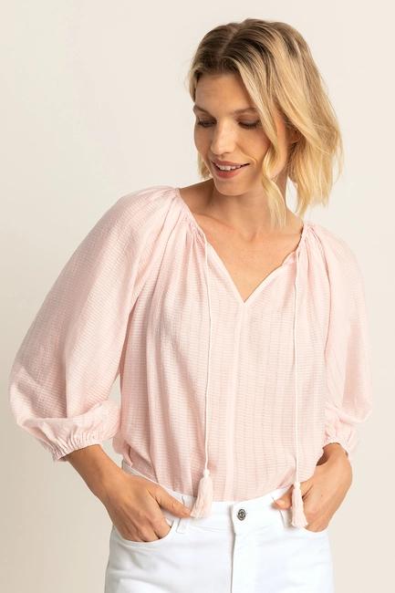 Jacquard blouse