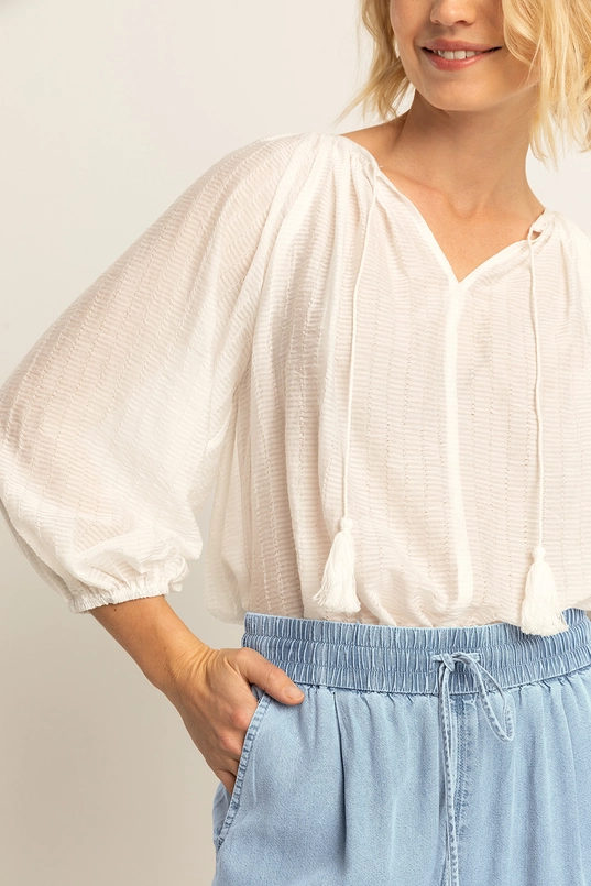 Jacquard blouse