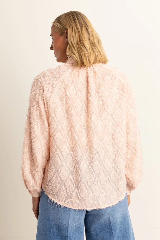Jacquard blouse
