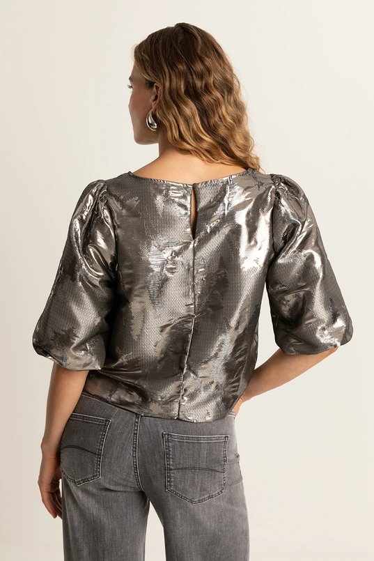 Jacquard blouse