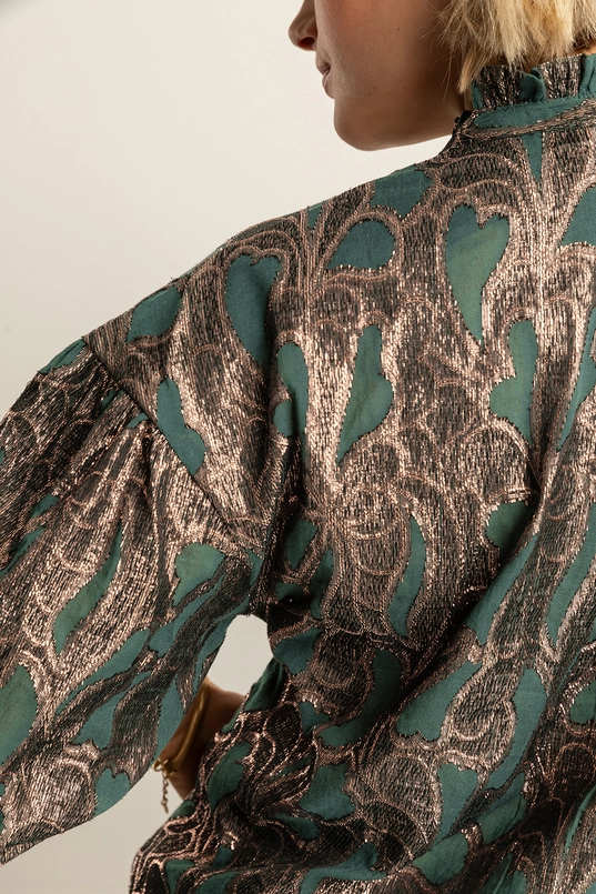 Jacquard blouse