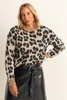 Jacquard trui