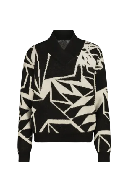 Jacquard trui