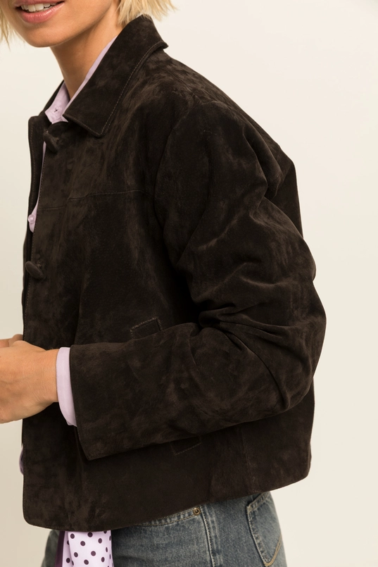 Jasje in suèdelook