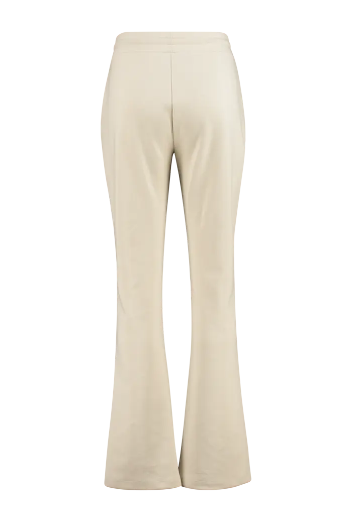 Jersey flared broek