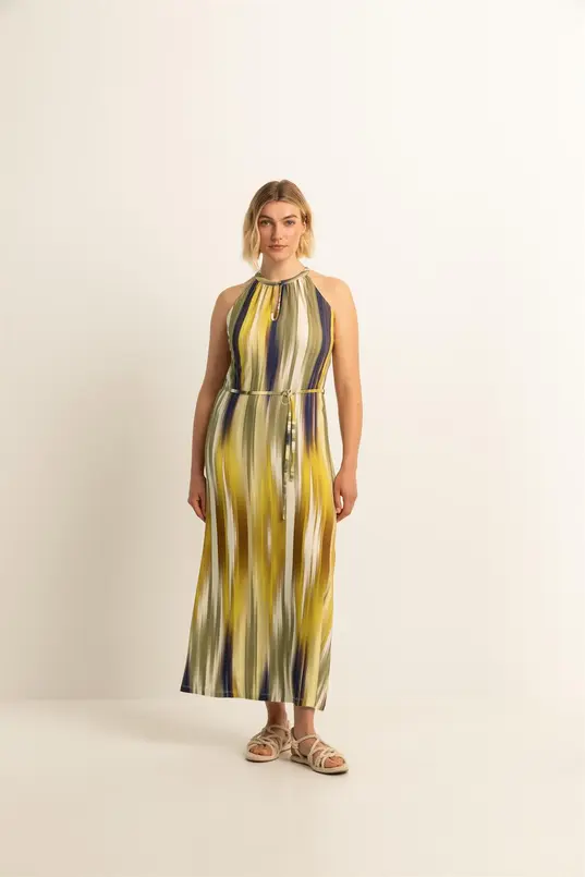 Jersey kleedje met print