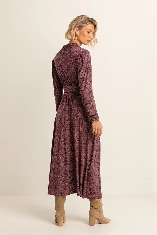 Jersey maxi jurk