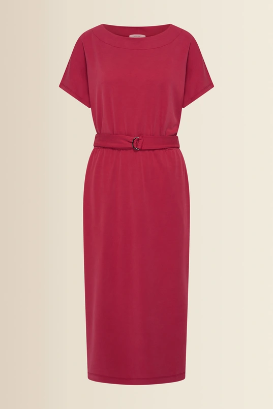 Jersey midi-jurk