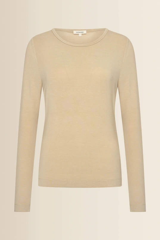 Jersey top met lange mouwen