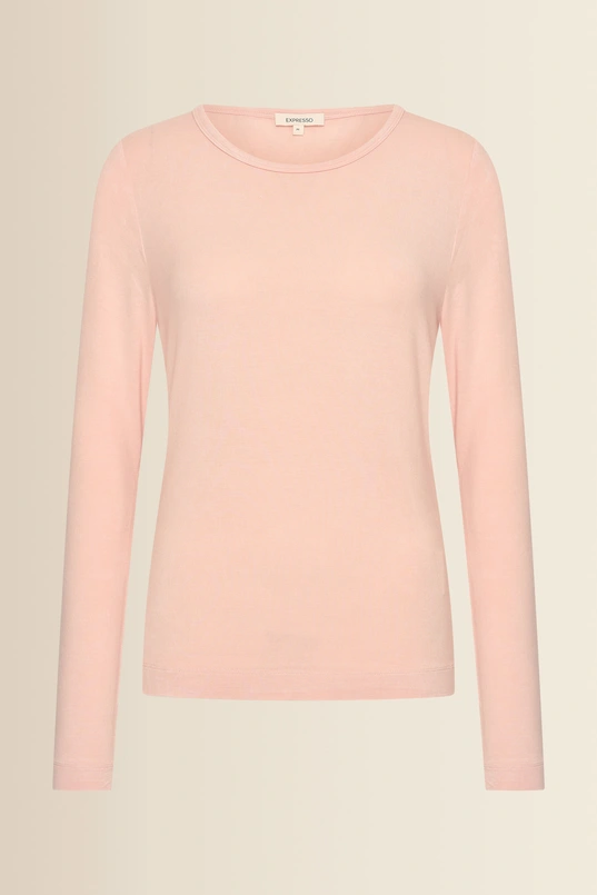 Jersey top met lange mouwen