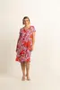 Jurk met bloemprint