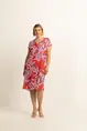 Jurk met bloemprint