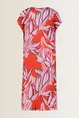 Jurk met bloemprint
