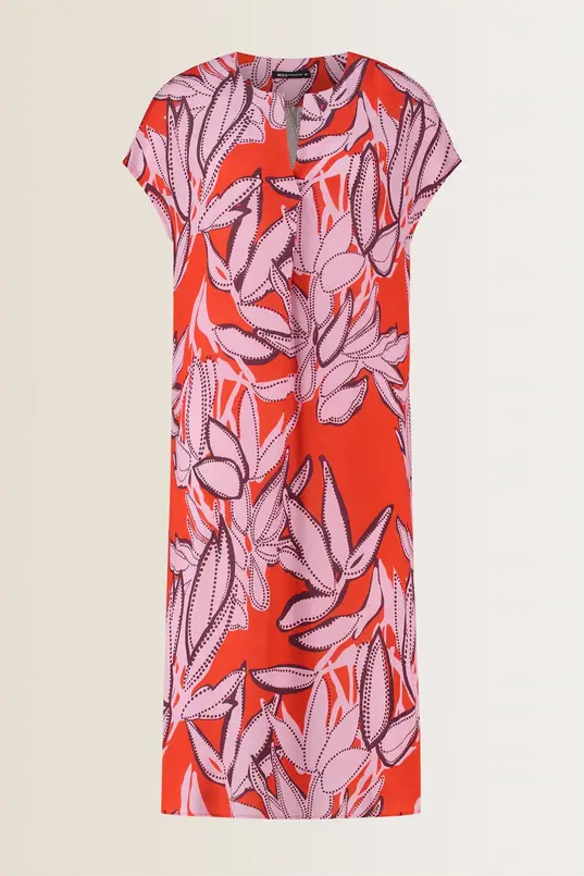 Jurk met bloemprint