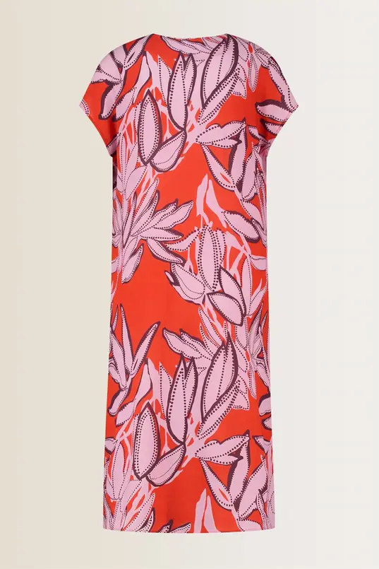 Jurk met bloemprint