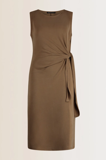 Jurk met knoopdetail