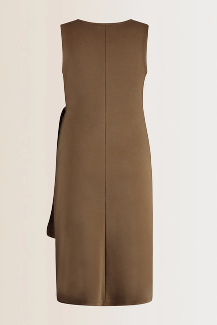 Jurk met knoopdetail