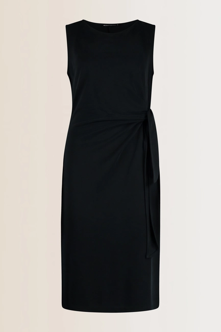 Jurk met knoopdetail