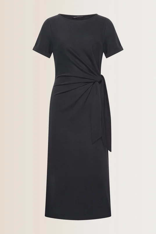 Jurk met knoopdetail |