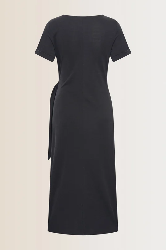 Jurk met knoopdetail |