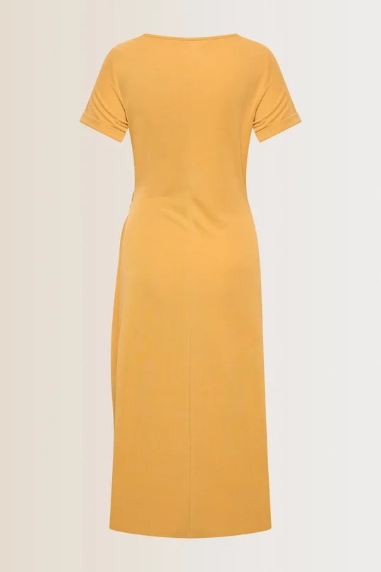 Jurk met knoopdetail