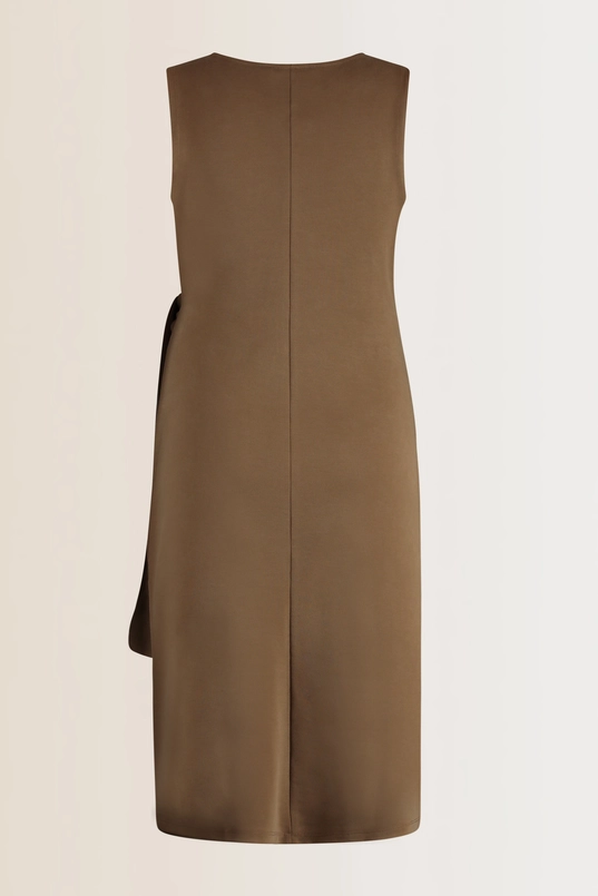 Jurk met knoopdetail