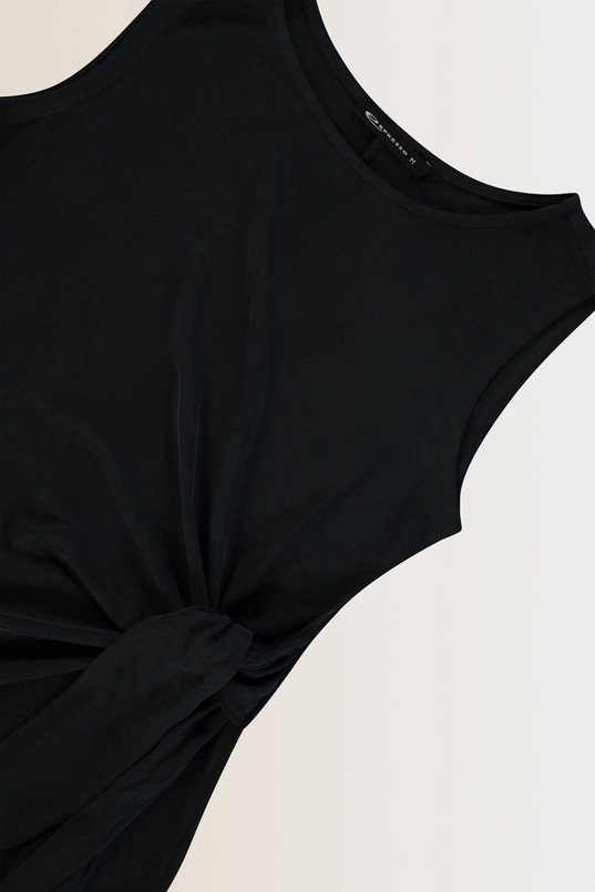 Jurk met knoopdetail