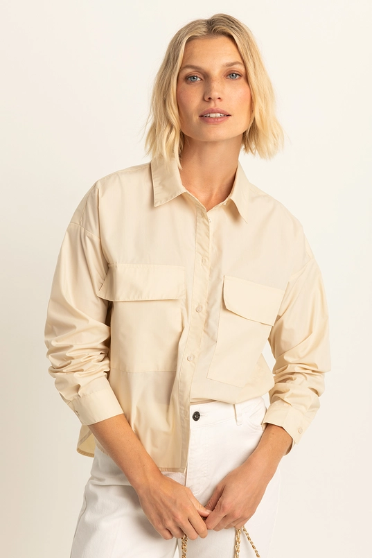 Katoenen blouse