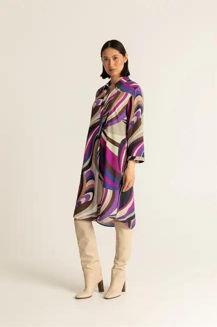 Kleedje multicolour print