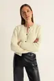 Kort fluffy cardigan