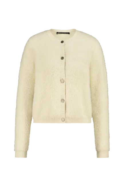 Kort fluffy cardigan