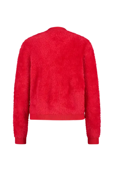 Kort fluffy cardigan
