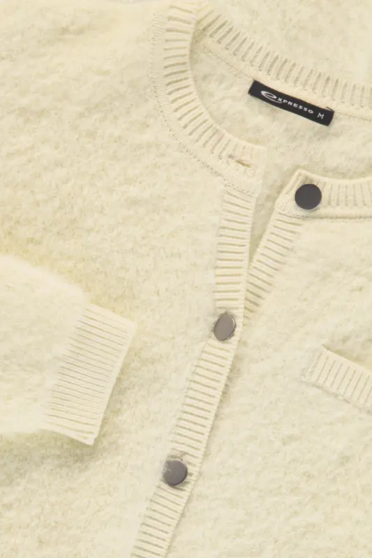 Kort fluffy cardigan