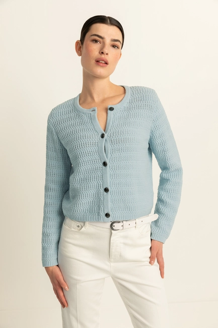 Korte vest ronde hals