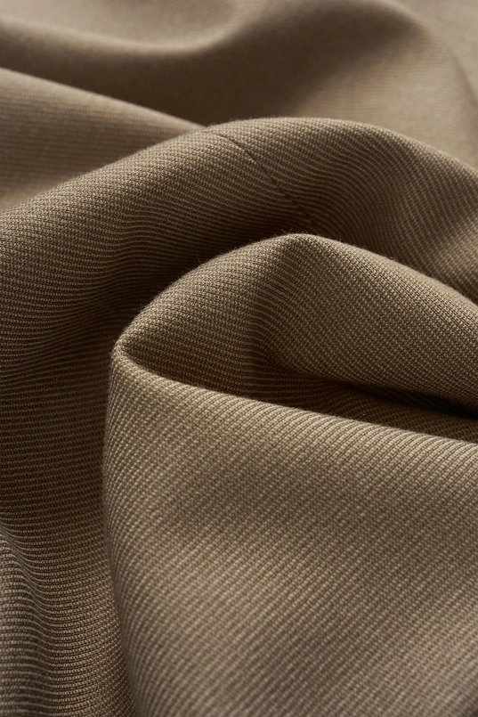 Lang gilet met ceintuur