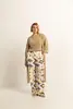 Lange cardigan linnenmix