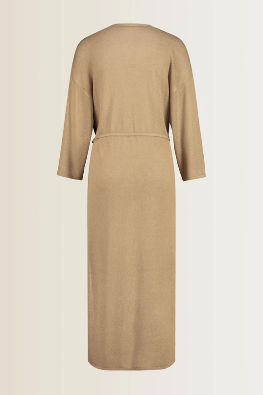 Lange cardigan linnenmix