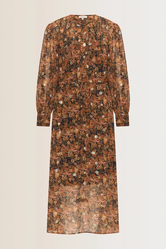 Lange jurk met print