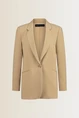 Langere stretch blazer